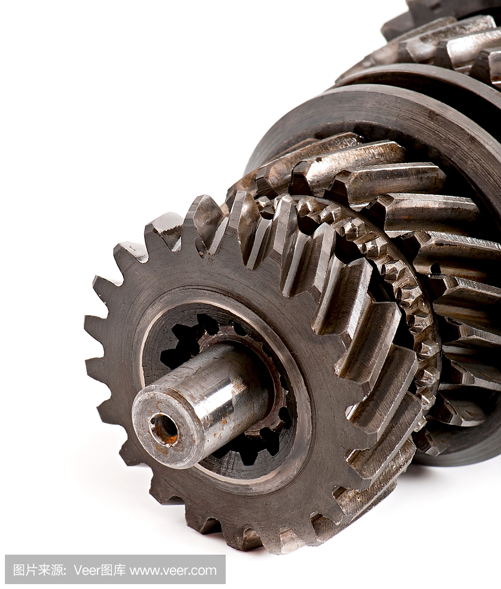 舊金屬零件齒輪